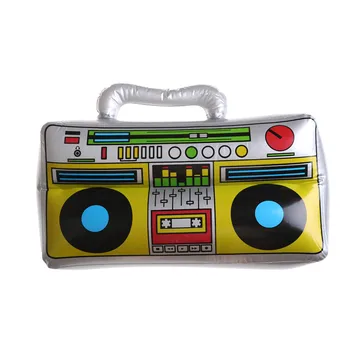 

Funny Party Toy PVC Inflatable Radio Simulation Instrument Toy For Kids Gift