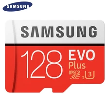 Оригинальная карта памяти microSD SAMSUNG EVO Micro SD карта Class10 TF карта, 32 ГБ, 64 ГБ 128 100 МБ/с. слот для карт памяти для смартфона/настольного ПК/Камера