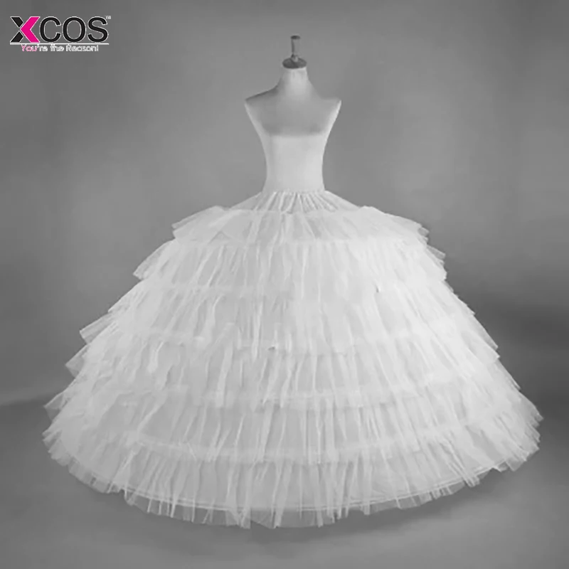 Black//White 6 HOOP Ball Gown Wedding Bridal Promo Crinoline Petticoat Slip UK
