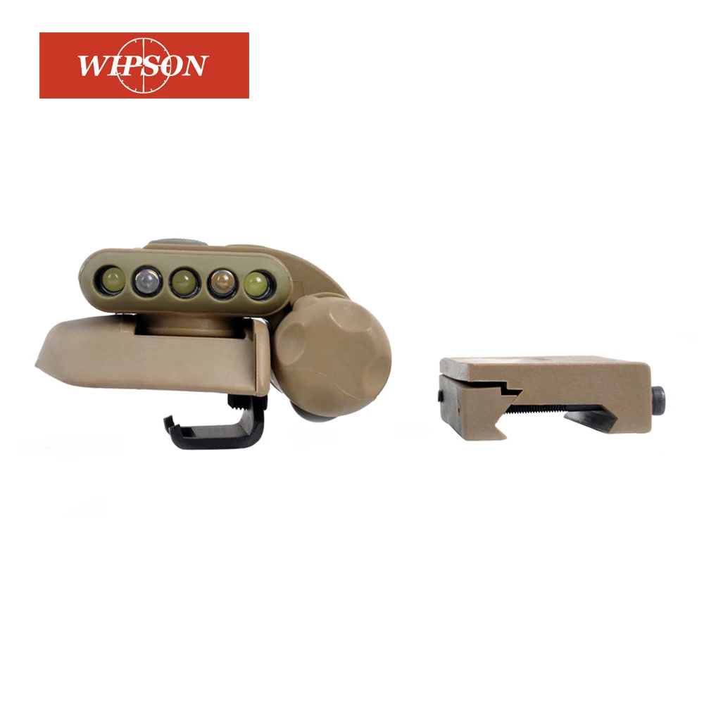 

WIPSON Helmet Tactical Light SET GEN 2 DE (White&Red ) Survival reading Indicator Light