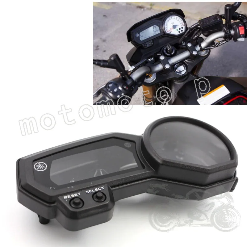 

MotorcycleSpeed Meter Instrument Case Gauges Odometer Tachometer Housing Box Cover For Yamaha FZ1FZ6 doubleTurn 06-13 FZ6N 06-13