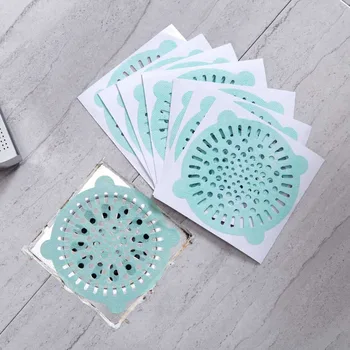 

OTHERHOUSE 10Pcs Disposable Bathroom Sewer Filter Floor Drain Cover Hair Catcher Stopper Shower Strainers Colanders Accessories