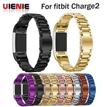 Для FitBit Charge 2 Замена браслета из нержавеющей стали аксессуары металлические полосы нержавеющая сталь премиум класса ремешок для часов для зарядки 2