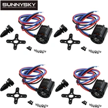 4 компл./лот Sunnysky V2216 900KV/800KV/650KV бесщеточный двигатель для 4-осевого мультиосевого квадрокоптера Multirotor Hexa самолета