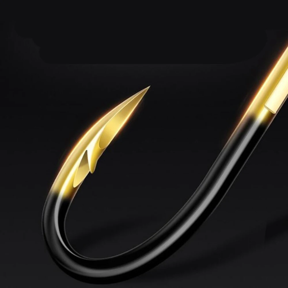 2020 /Pack High Quality Fish Hook Barbed Colored Tungsten Alloy Bulk