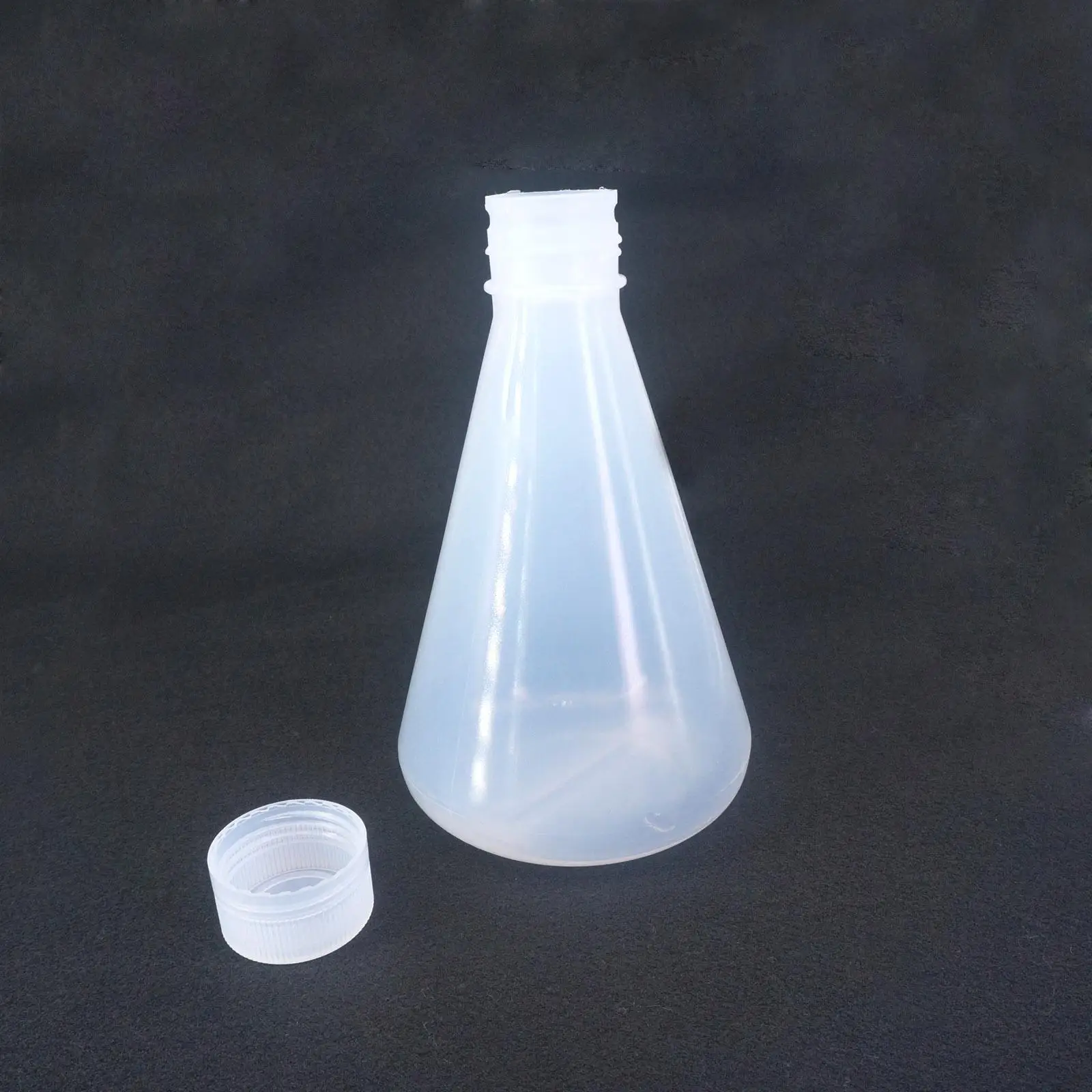 1000 мл полипропиленовая коническая колба Erlenmeyer бутылка с крышкой лабораторный
