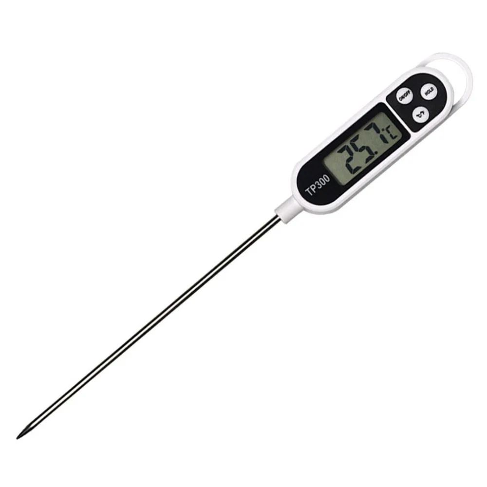 LCD Display Meat Thermometer Kitchen Digital Cooking Probe Cooking