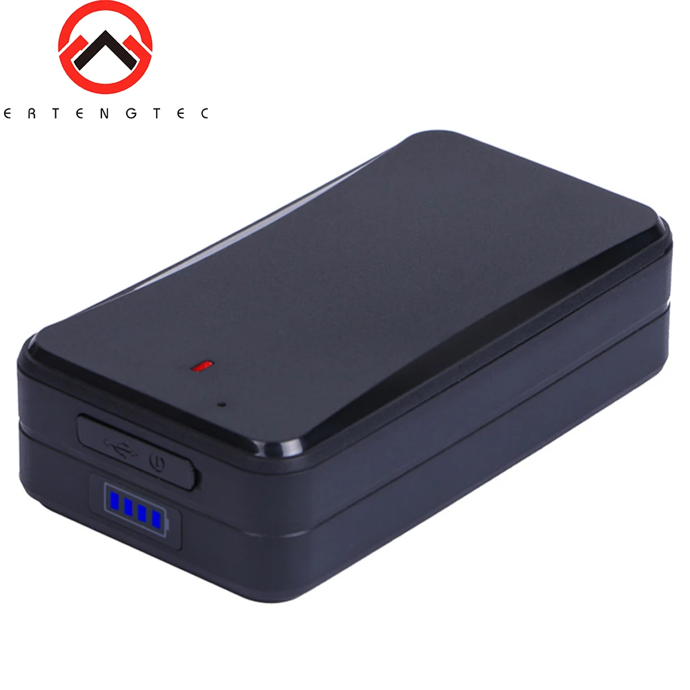 AT4 GPS Tracker Car Strong Magnets GPS Vehicle Tracker 10000mAh Voice Monitoring Tamper Alarm WIFI LBS GPS Locator Free Software