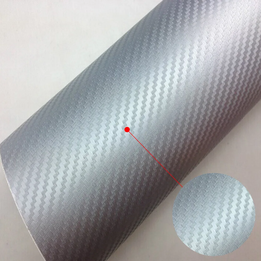 50*127CM For VW Passta Jetta Bora Golf 6 7 CC Tiguan Polo Car Carbon Fiber Sticker Accessories
