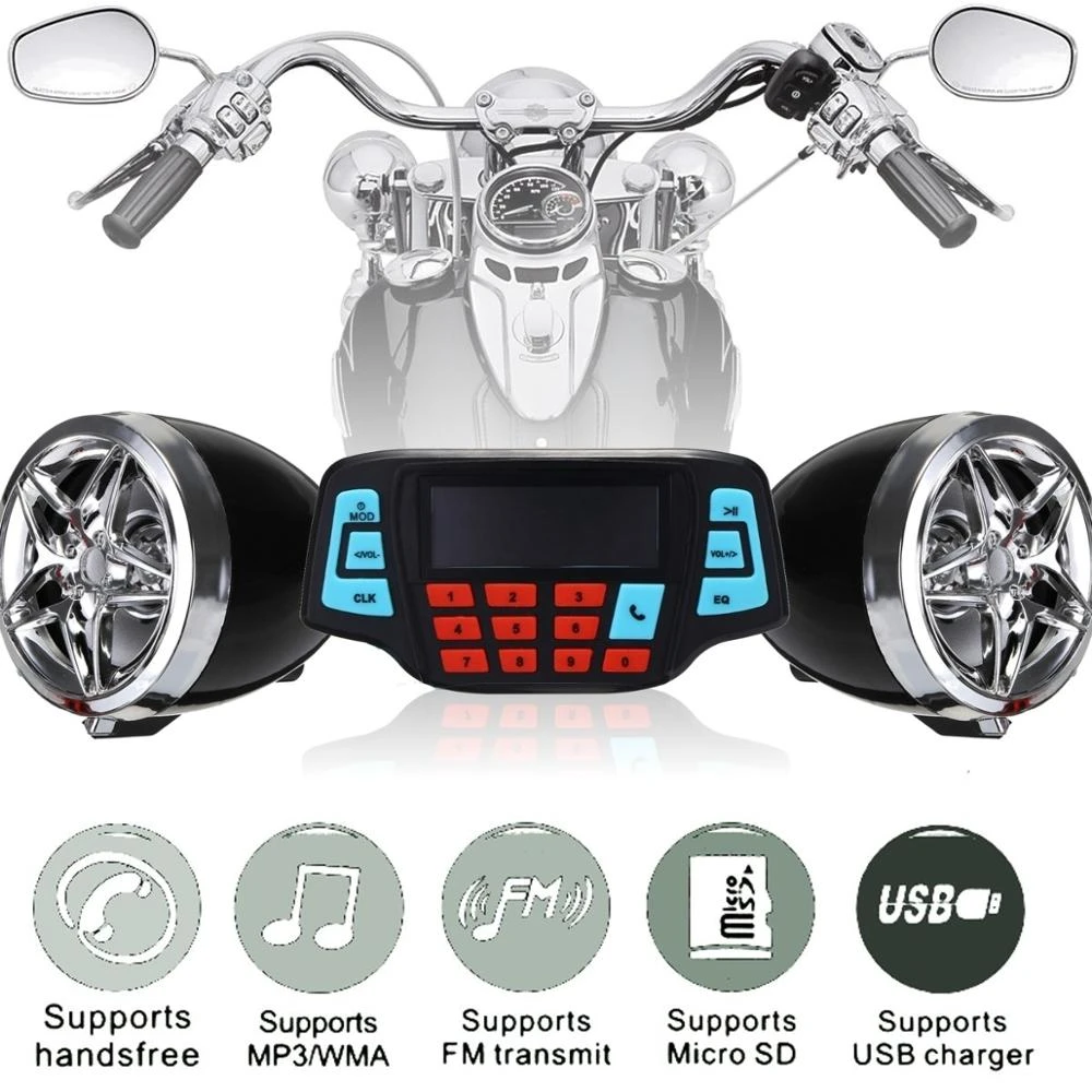 motorcycle mp3 player