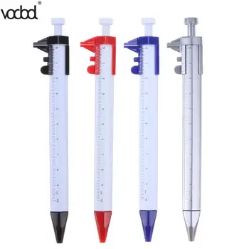 

Multifunctional Scale Ruler Ballpoint Pen Screwdriver Caliper Level Pen with Blue Refill Stationery School Office Supplies Gifts