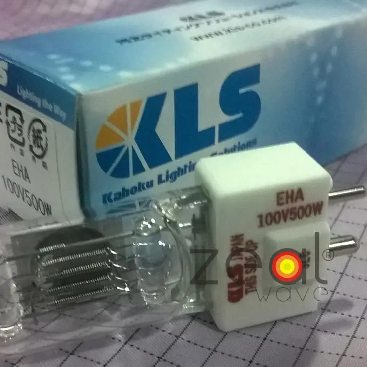 

KLS EHA 100V500W Japan Halogen Bulb Machine Tool Light,OHP Projector,100V 500W Line Voltage Projection Lamp