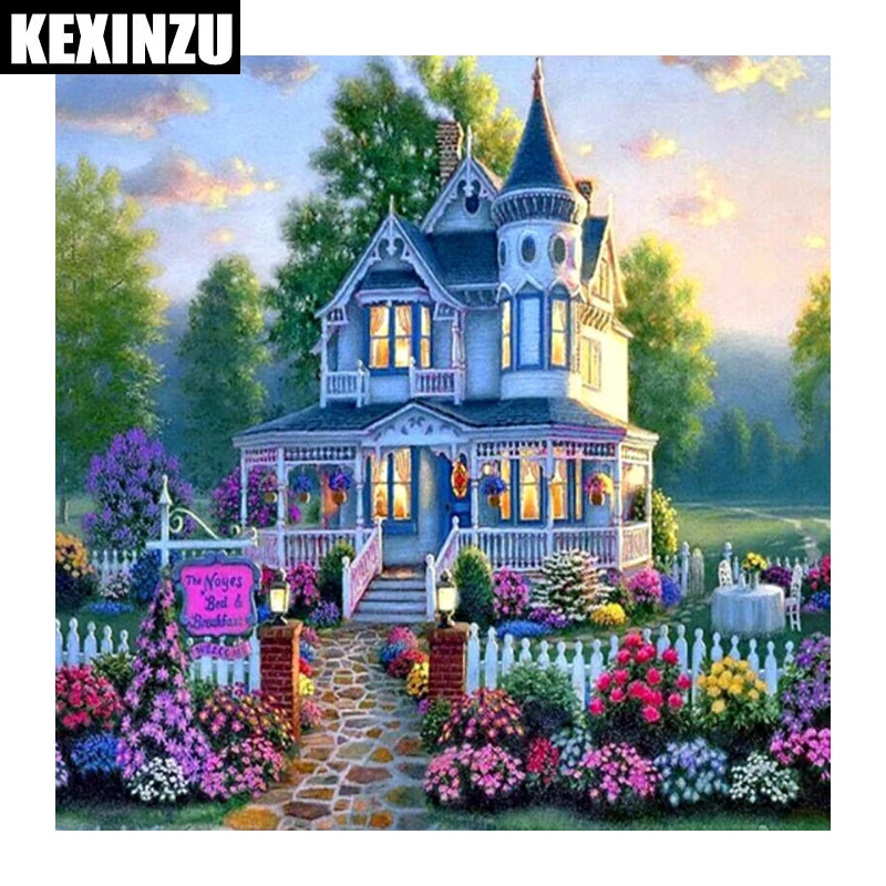 

diamond painting-manor-full square/round Diamond Embroidery Mosaic diy Cross Stitch Rhinestone Wedding decoration