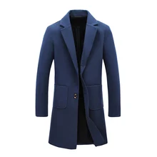 Мужской тренчкот модный дизайнерский длинный мужской s пальто одежда ветрозащитная осень-зима тонкий Тренч мужской плюс размер JM8