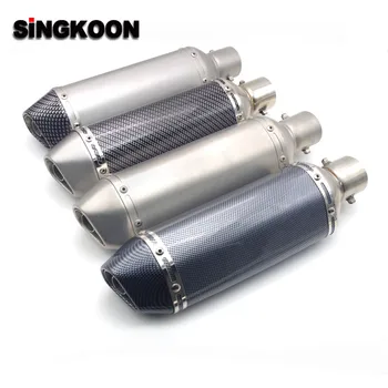 

For YAMAHA TMAX 530 500 XMAX 300 400 125 250 MT07 09 51mm Motorcycle Exhaust Pipe Moto GP Escape Exhaust Scooter Sport Exhaust