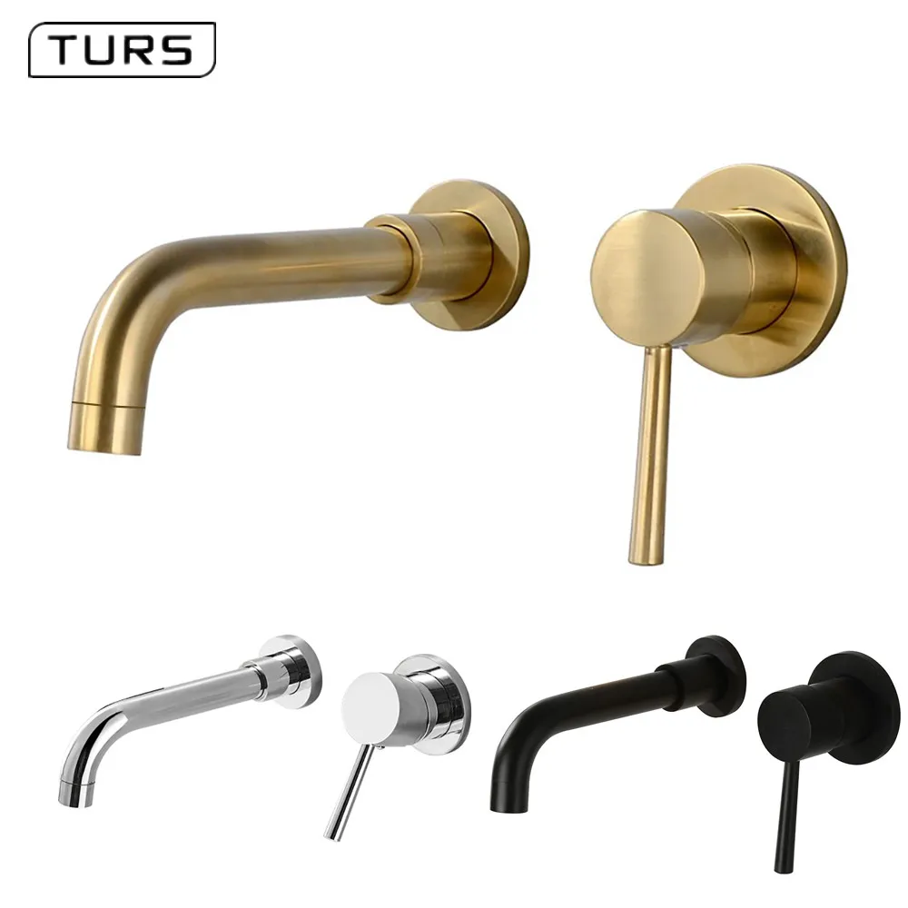 Wall Mounted Contemporary Bathroom Accessories Solid Brass Black Faucet Bathroom Sink Faucet Cocina Bathroom Faucet Chrome Wall Mounted Contemporary Bathroom Accessories Solid Brass Black Faucet Bathroom Sink Faucet Cocina Bathroom Faucet Chrome