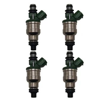 

4PCS Original Fuel Injector Nozzle 195500-2140 1955002140 For DAIHATSU CHARADE MAZDA MARCA