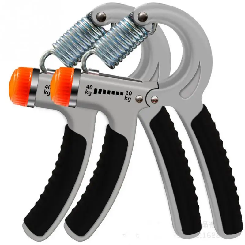 

New Stainless Steel Adjustable Hand Grip Fitness Pinch Meter Portable Hand Expander Hand Gripper Exerciser Tool Fast Shipping