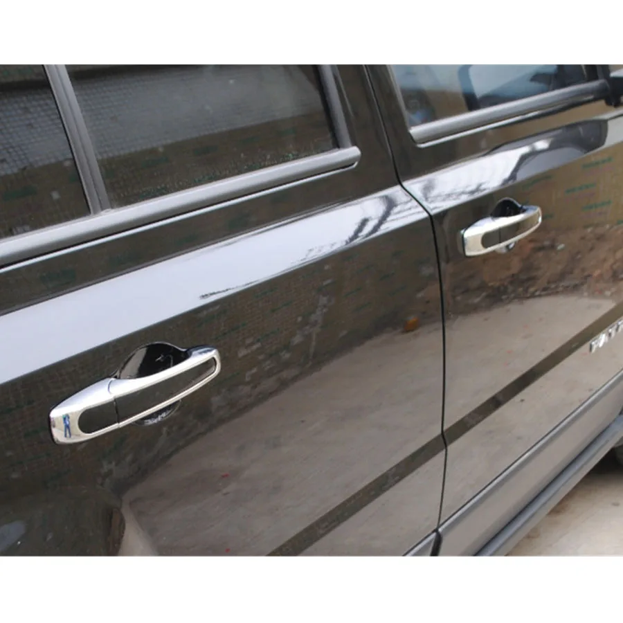 Fit For Jeep Grand Cherokee 2011-16 ABS 8Pcs/Set Auto Car Exterior Door Handle Cover Trim Stickers Decoration Styling | Автомобили и
