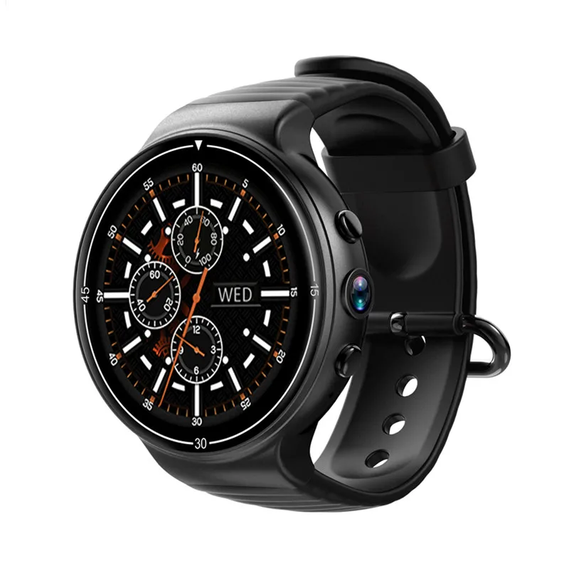 

Luxury 4G smart watch men GPS watches 1GB/16GB akilli saatler 2MP Camera heart rate monitor Android 7.0 WIFI reloj inteligent