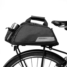 11L ROSWHEEL 141472 Mountain Road Bike Bicycle Cycling Rear Seat Rack Trunk Bag Pack Pannier Carrier Shoulder Bag Handbag new multifunctional roswheel mountain bike saddle basket bicycle rear rack bag becicle bicycle pack trunk pannier bycicle bag