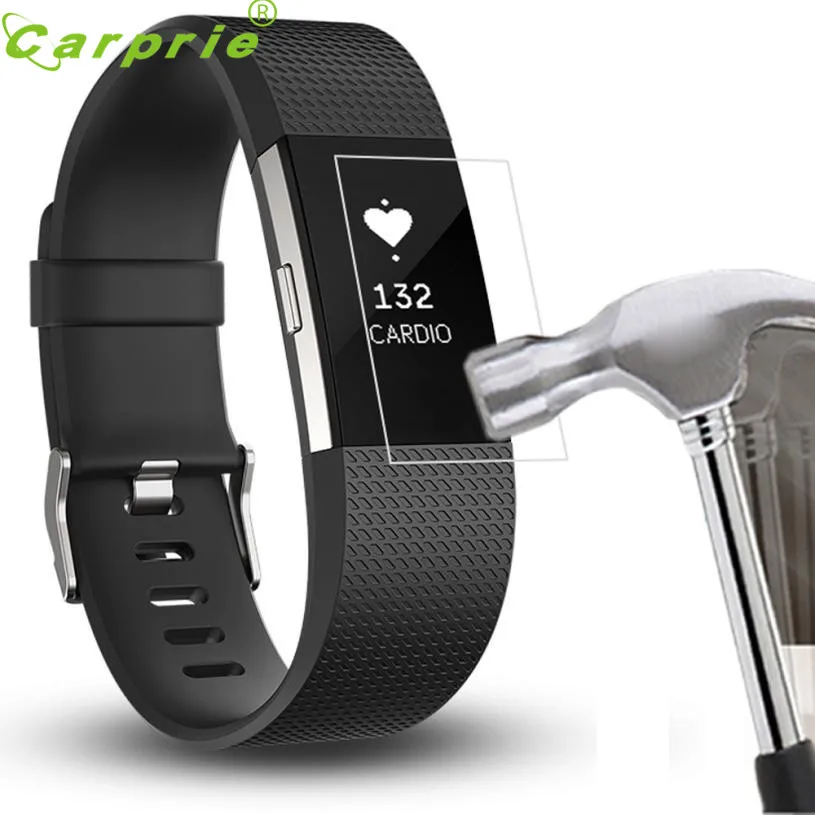 

Top Selling! 6PC HD Film Intelligent LCD Screen Protective For Fitbit Charge 2 Best Price High Quality Mar29