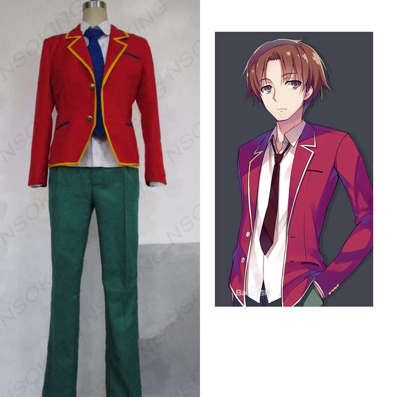 Anime Classroom Of The Elite Ayanokouji Kiyotaka Cosplay Costum