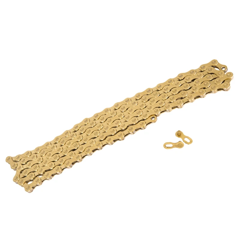 

Ztto 11 Speed Mtb Mountain Bike Road Bicycle Parts Gold Golden Chain For Parts K7 System