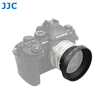 

JJC Metal Lens Hood 46mm for OLYMPUS M.ZUIKO DIGITAL 17mm F1.8 replaces LH-48B