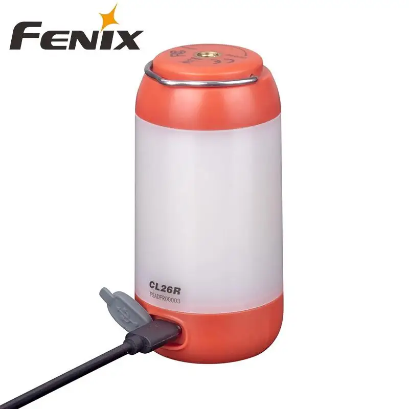  Fenix CL26R Micro-USB recargable 18650 antirreflejo linterna de camping equipo lámpara max 400 lúme