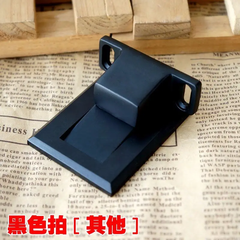 

Digital Door Lock Of Chinese Style To Absorb Invisible Door American Black Solid Strong Magnetic Suction Never Rust Toilet Suck