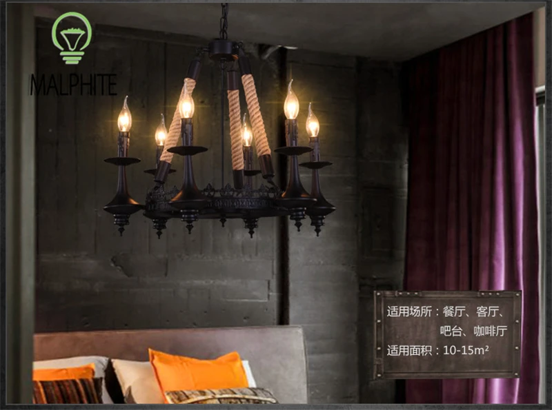 Современный светодио дный светодиодный пеньковый Канат подвесные светильники для гостиной спальни кухня светильники домашний Декор лампы