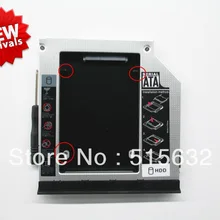 Новая улучшенная версия 2nd 9,5 мм Корпус для жесткого диска для ноутбука Dell Latitude E6420 E6520 E6320 E6430 E6530 E6330