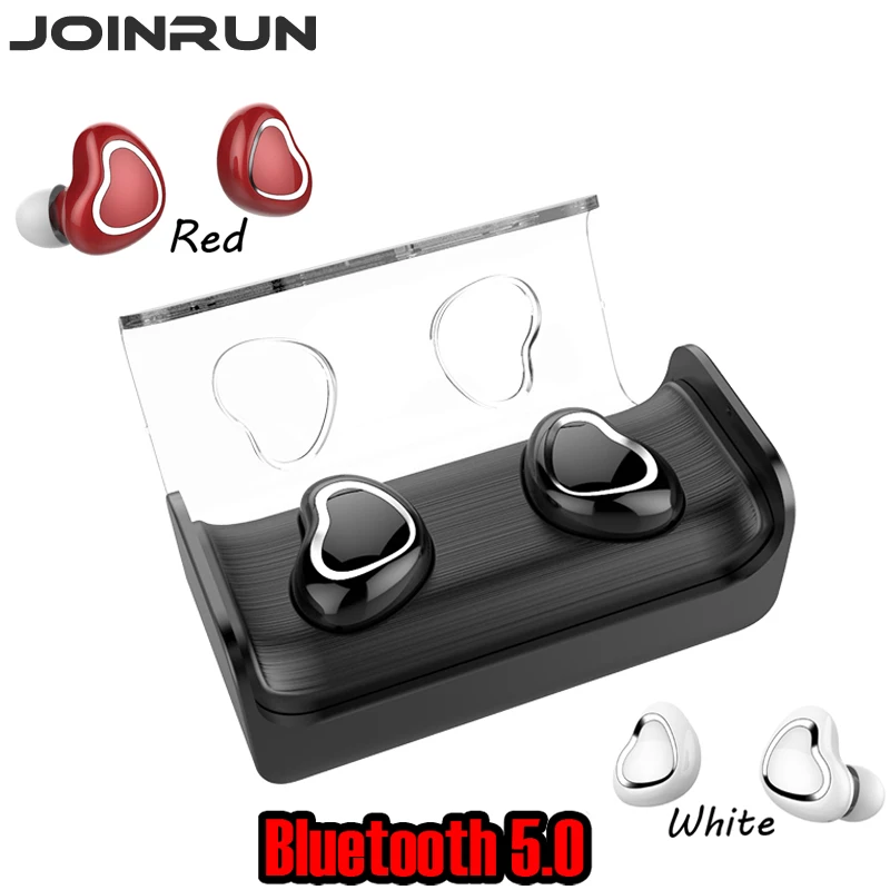 

Joinrun TWS Bluetooth V5.0 Earphone Headset True Wireless Stereo Earbud Bluetooth Headset for Phone With Charging Box