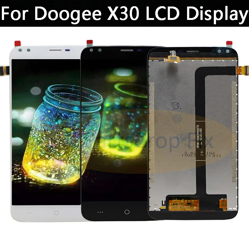 

5.5 inch For Doogee X30 LCD Display+Touch Screen Assembly Repair Part Phone Accessories + tools For Doogee X30 Cellphone Part