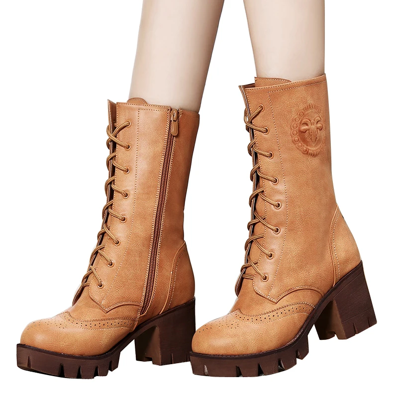 bottes vintage femme