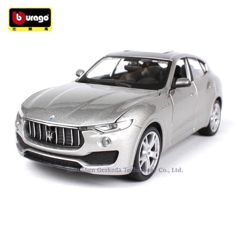 

Bburago 1:24 Maserati SUV manufacturer authorized simulation alloy car model crafts decoration collection toy tools