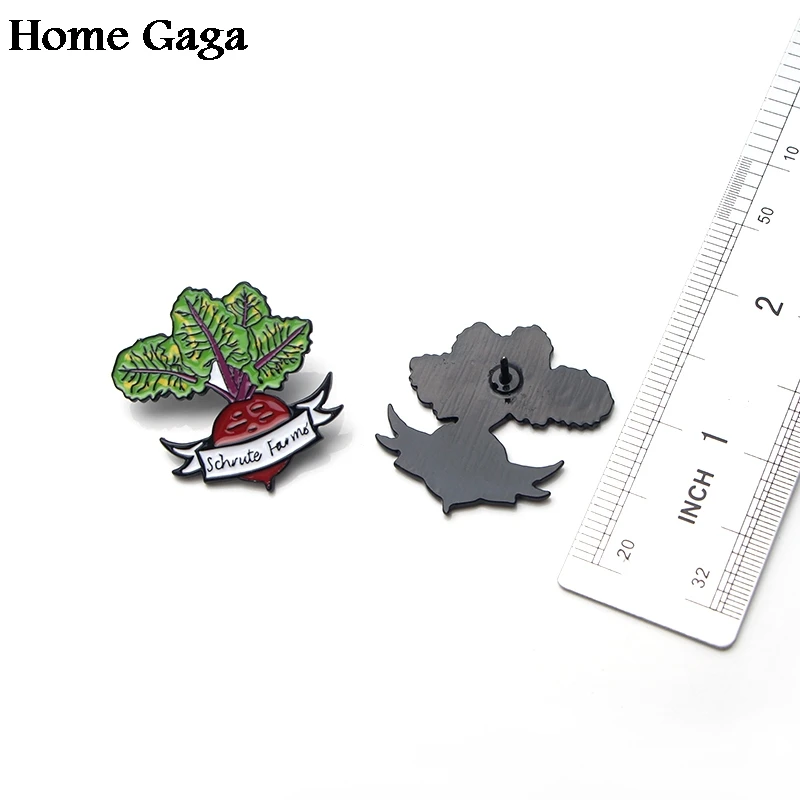 Homegaga офисные эмалевые булавки для рюкзака рубашки одежды сумки на ферме из цинка