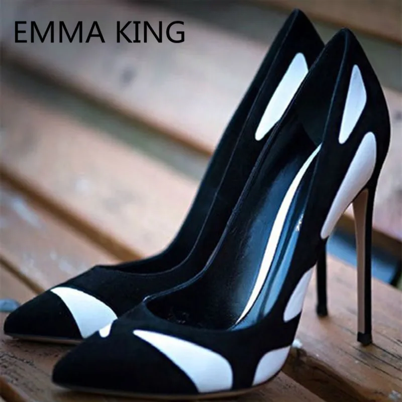

Classical Fashion Sexy Pointed Toe Women Pumps Shallow Slip On Ladies Party Wedding Shoes Woman Casual Gladiator Thin High Heels