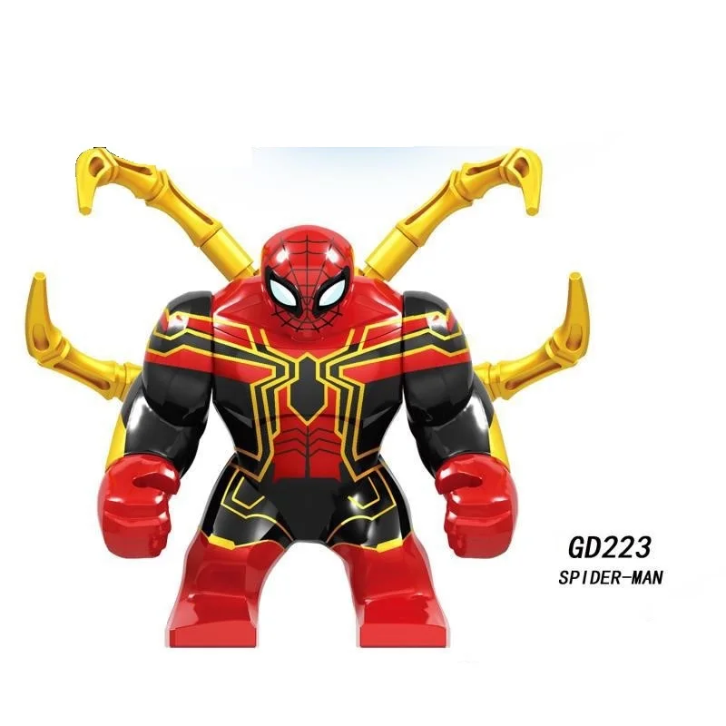 wholesale SY1184 40pcs/lot Super Heroes Avengers Iron Man Robot batman sets building block Kid toys edcation model