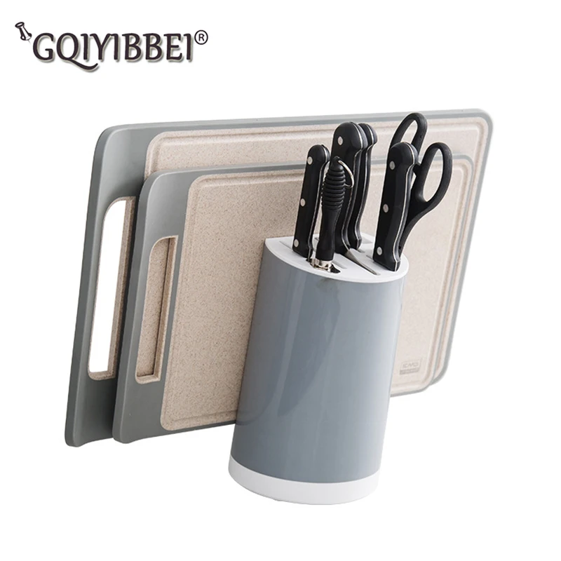 

Simple Multifunctional Kitchen Tool Cutter Receptacle Cutting Board Holder Goods Dish Rack Storage Tool For Kitchen Organizer