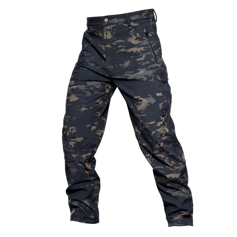 

Fishing Outdoor Fleece Pants Softshell Camping Hunting Pants Combat Tactical Climbing Pants Sport Trousers for Hunting Fishing