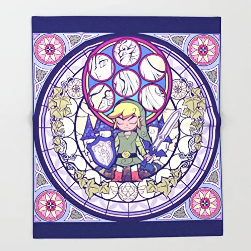 

The Legend Of Zelda Ver 2 Throw Blankets 51" x 60" Blanket Throw on Sofa Bed Plane Plaids Solid Bedspreads Home Textile