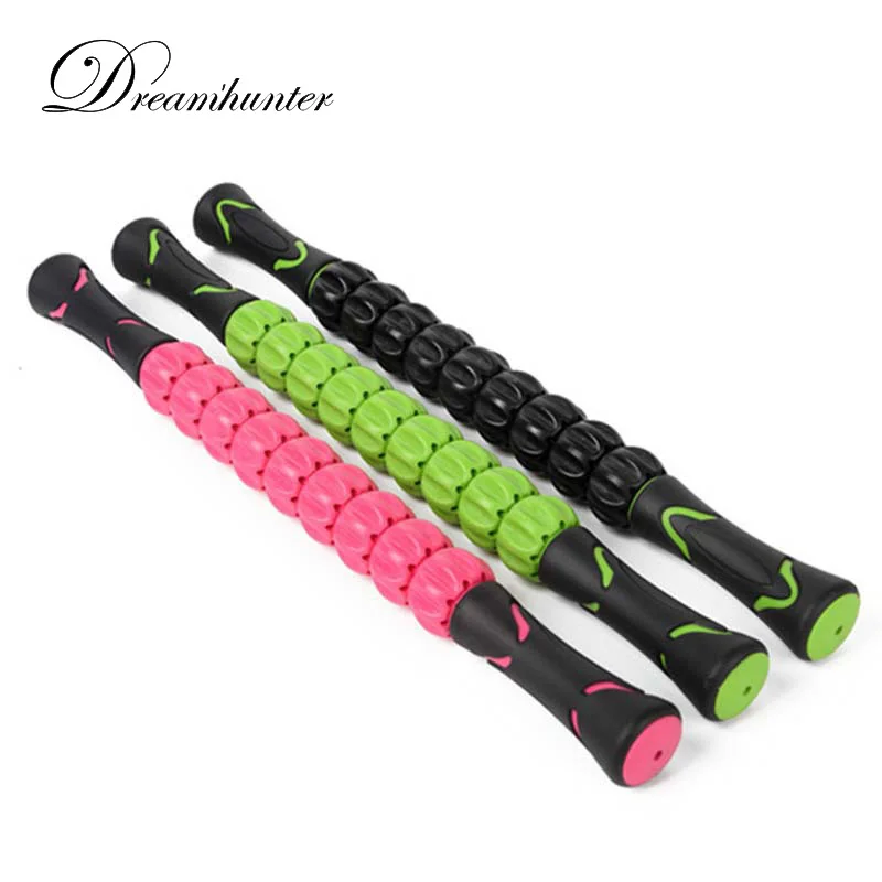 Gear massage stick Deep muscle relax massage shaft fascia roller
