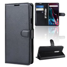 Bookcover For Oneplus6T Luxury Leather wallet Cases for 1+7 Pro Cover heavy duty shockproof cover for oneplus7 100pcs DHL Free