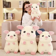 30/40/50 cm Soft Pink Pig Plush Toy Soft Stuffed Cute Animal Pig Lovely Dolls for Kids Appease Toy Baby's Room Decoration 1pc tv movie gravity falls cute animal cartoon plush toy dipper mabel pink pig waddles stuffed soft dolls kids birthday gifts cs