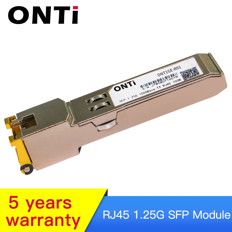LODFIBER SFP-TX Aruba Networks Compatible 1000BASE-T SFP Copper RJ-45 100m Transceiver