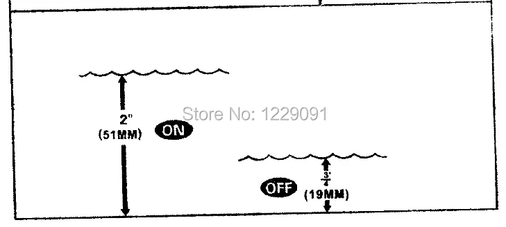 float switch on-off