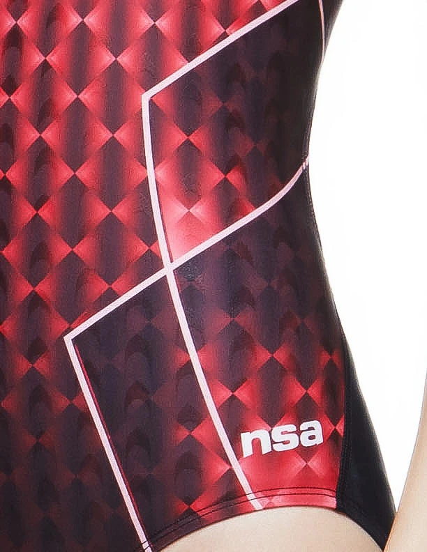 Женский купальник NSA водонепроницаемый устойчивый к хлору|training swimsuit|chlorine resistant