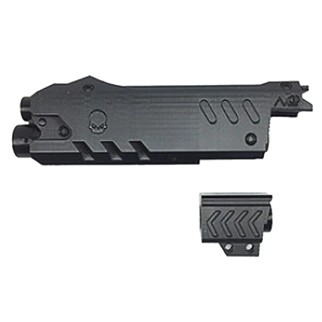 

Maliang 3D Printing Appearance Modification Type-B Death Front Tube Kit for Nerf Zombie Strike SlingFire Blaster - Black